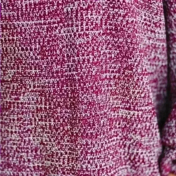 The Slouchy Burgundy Red Bubble Sleeve Sweater New With Tags Size Small - Picture 4 of 4